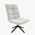 Flo Fauteuil - Beige - Bouclé