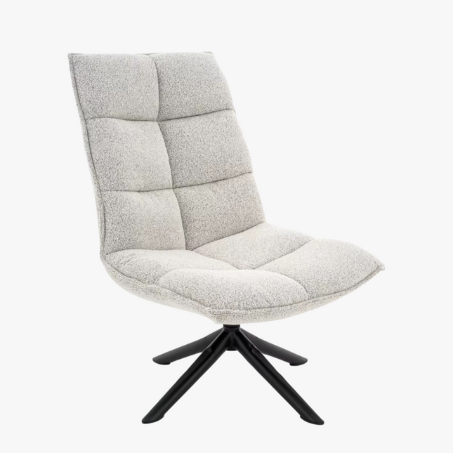 Flo Fauteuil - Beige - Bouclé