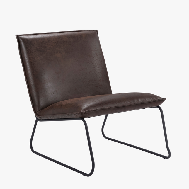 Lille Fauteuil - Bruin - Rawhide