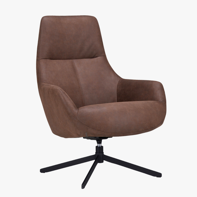 Hav Fauteuil - Bruin - microleder