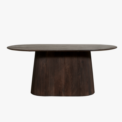 Lunelle Eettafel - Donkerbruin - 180 cm
