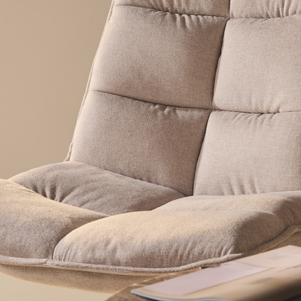Flo Fauteuil - Beige - Linnen