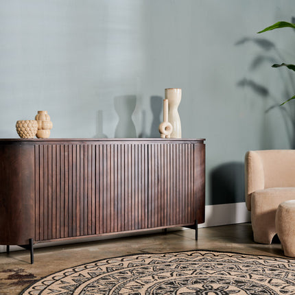 Noah Dressoir - Donkerbruin - 180x40x80 cm