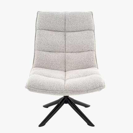 Flo Fauteuil - Beige - Bouclé