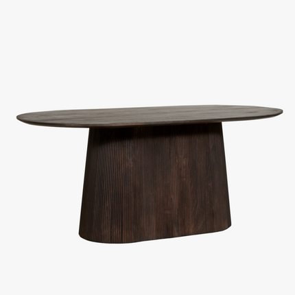 Lunelle Eettafel - Donkerbruin - 180 cm