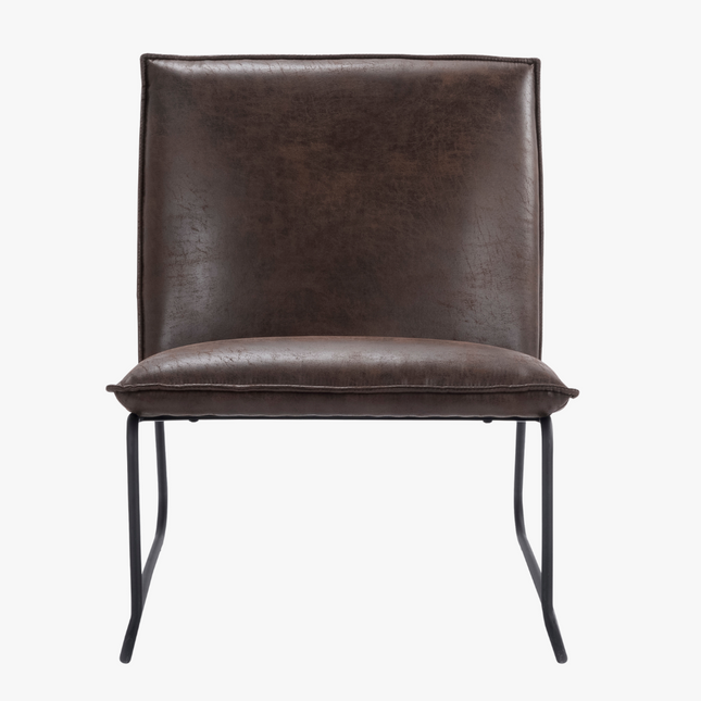 Lille Fauteuil - Bruin - Rawhide