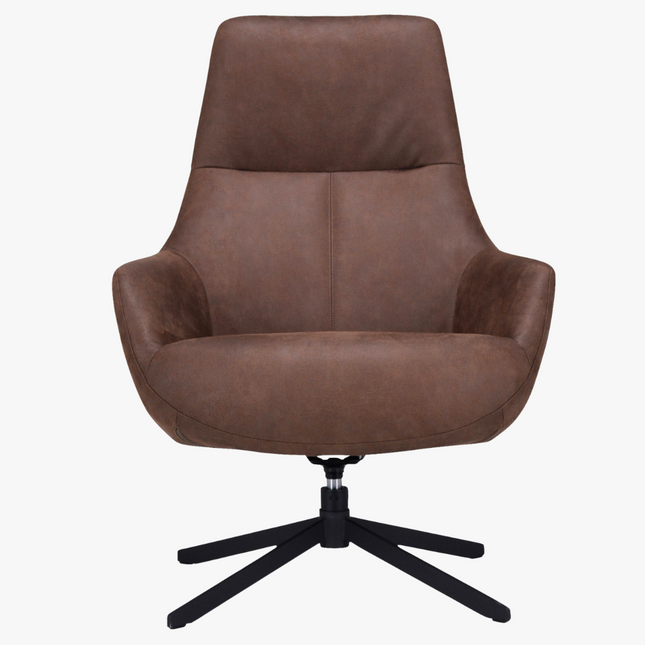 Hav Fauteuil - Bruin - microleder