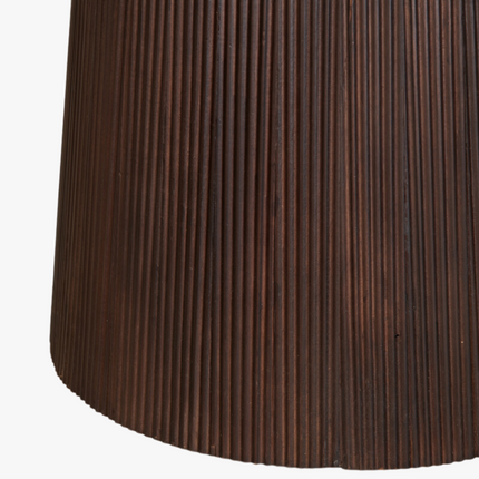 Bas Eettafel - Donkerbruin - ø150 cm