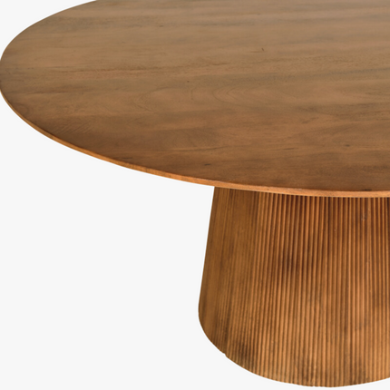 Bas Eettafel - Lichtbruin - ø150 cm