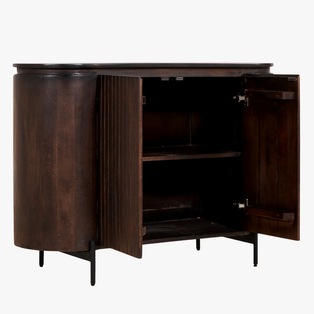 Noah Dressoir - Donkerbruin - 115 cm