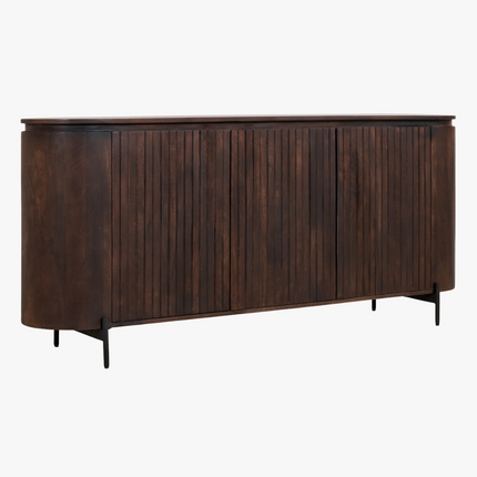 Noah Dressoir - Donkerbruin - 180x40x80 cm