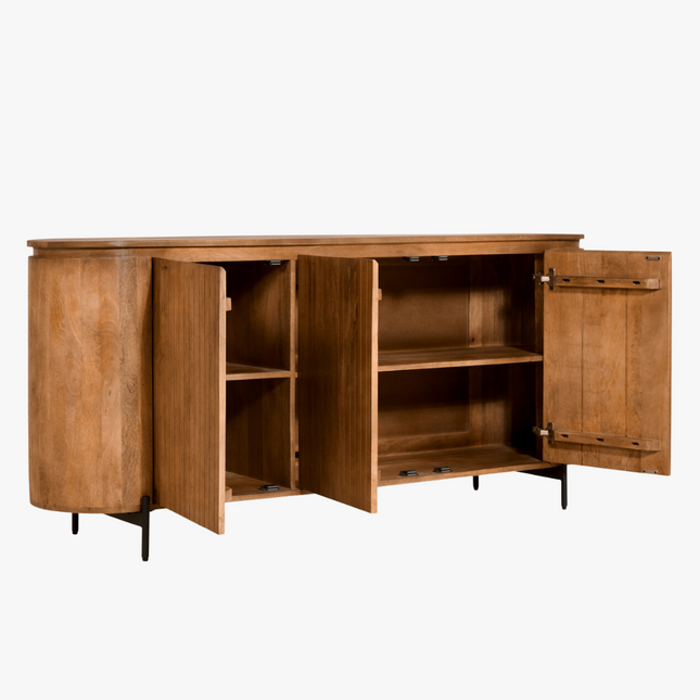 Bas Dressoir - Lichtbruin - 180 cm