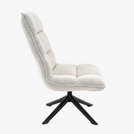 Flo Fauteuil - Beige - Bouclé