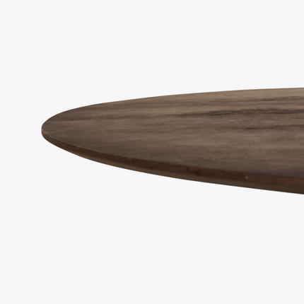 Bas Eettafel - Donkerbruin - ø150 cm