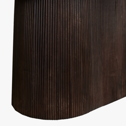 Lunelle Eettafel - Donkerbruin - 180 cm