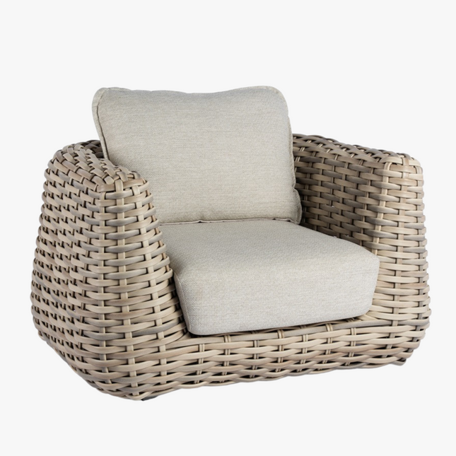 Ellis Loungestoel – Dove - Duurzaam & Weerbestendig – Tierra Outdoor