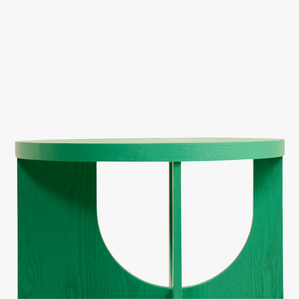 Thijs Bijzettafel - Groen - ø50 cm