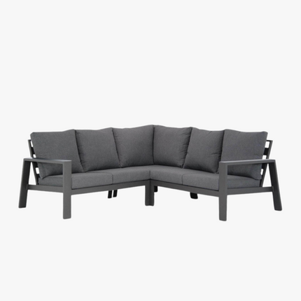 Larson Loungeset - Antraciet - aluminium frame